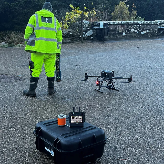 Surveying drone